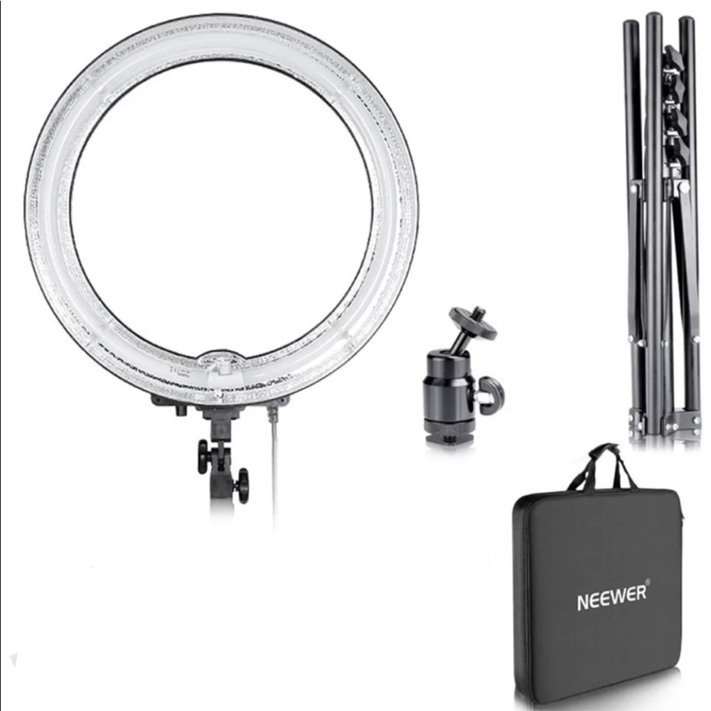 Ring light | Neewer Dimable Fluorescent Ring light